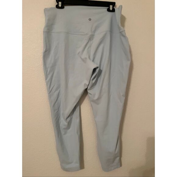 Lululemon High-Rise Leggings – Size 18 (Light Blue) NEW - Picture 3 of 5